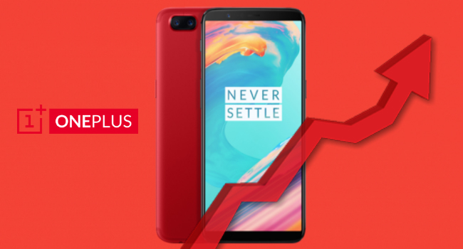 Chinese Player OnePlus Tops the Indian Premium Smartphone Space