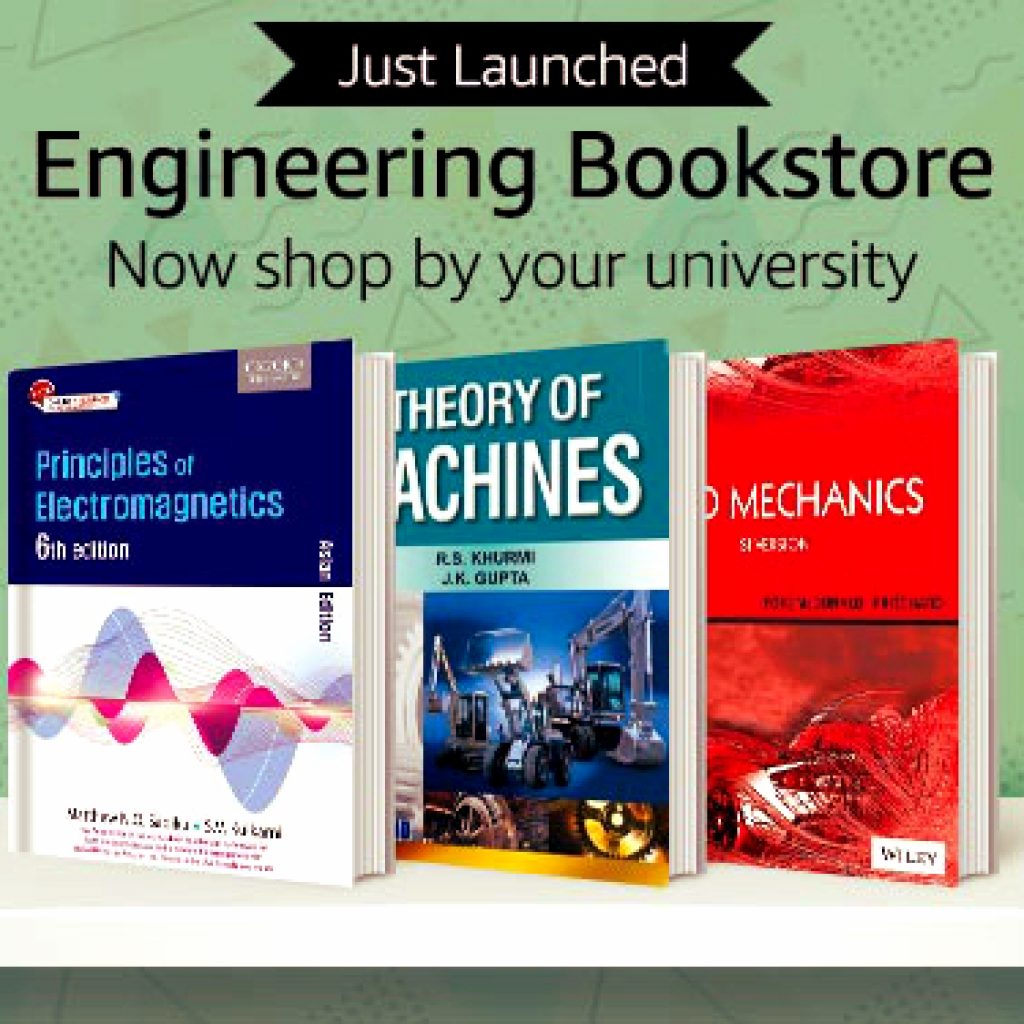 Amazon launches Engineering Bookstore on its Platform