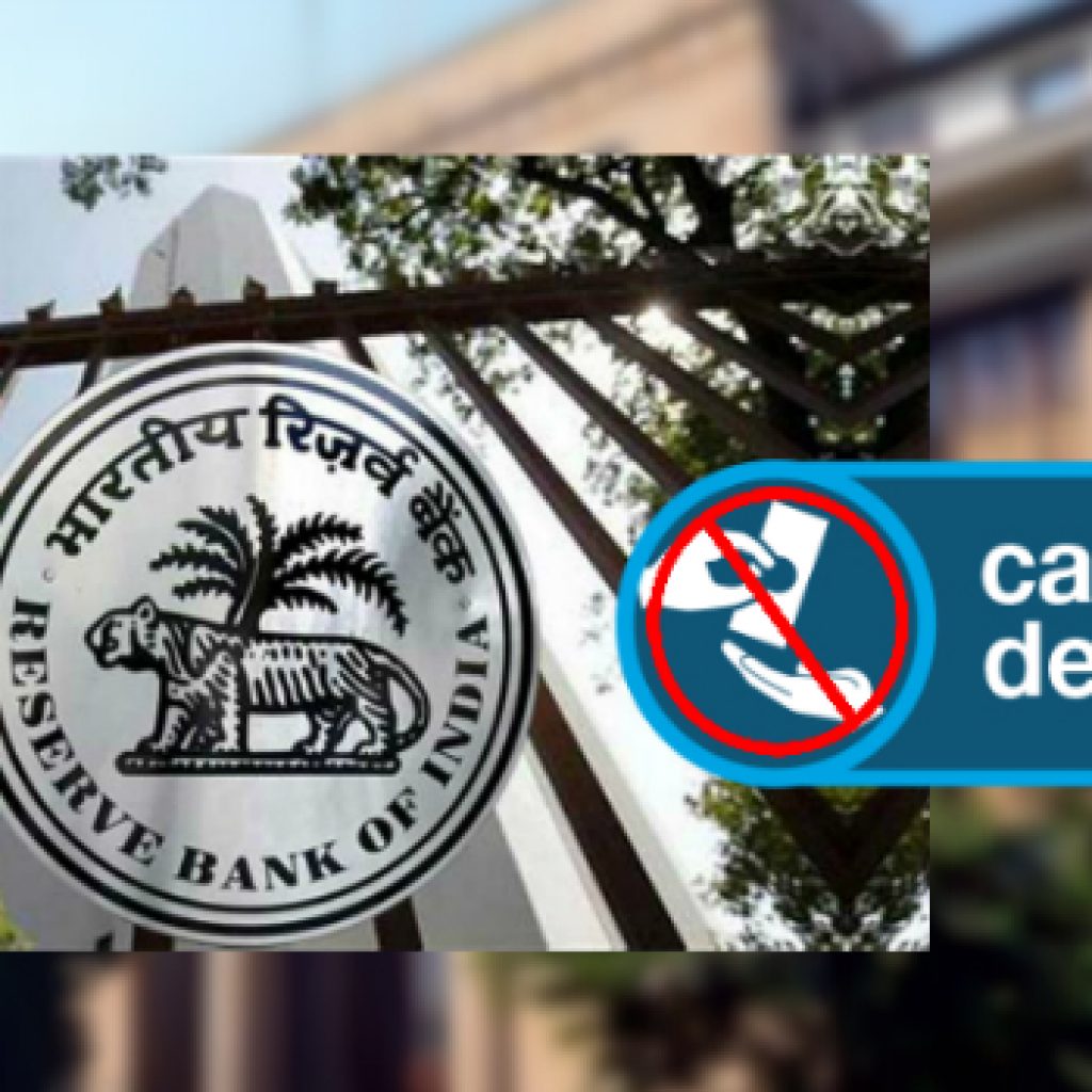 RBI Says Cash-On-Delivery Deals Not Allowed