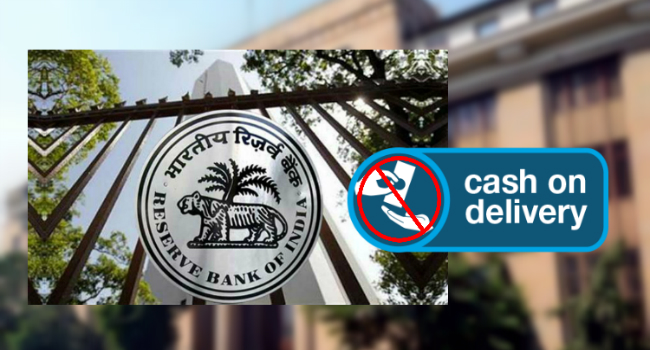 RBI Says Cash-On-Delivery Deals Not Allowed