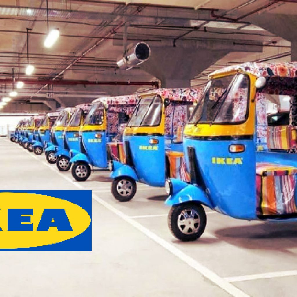 IKEA Hyderabad To Use Electric Rickshaw for Home Delivery