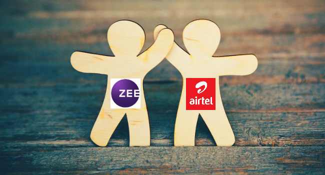 After Reliance Jio, ZEE is Partnering with Bharti Airtel