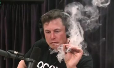 Tesla Stock Drops After Elon Musk Smokes Weed on a Talk Show