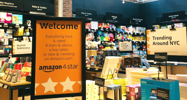 Amazon to Launch Amazon 4-Star Store in New York