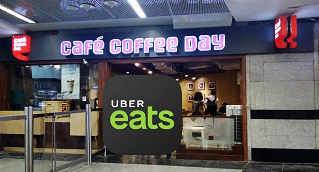 CCD and Uber Eats Partner to Launch Virtual Restaurant Chain in India