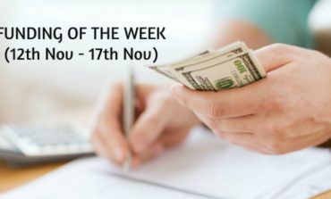 Top Five Funding of the Week (12th Nov - 17th Nov)