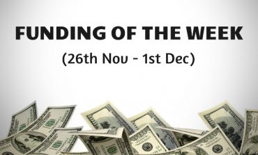 Top Five Funding of the Week (26th Nov - 1st Dec)
