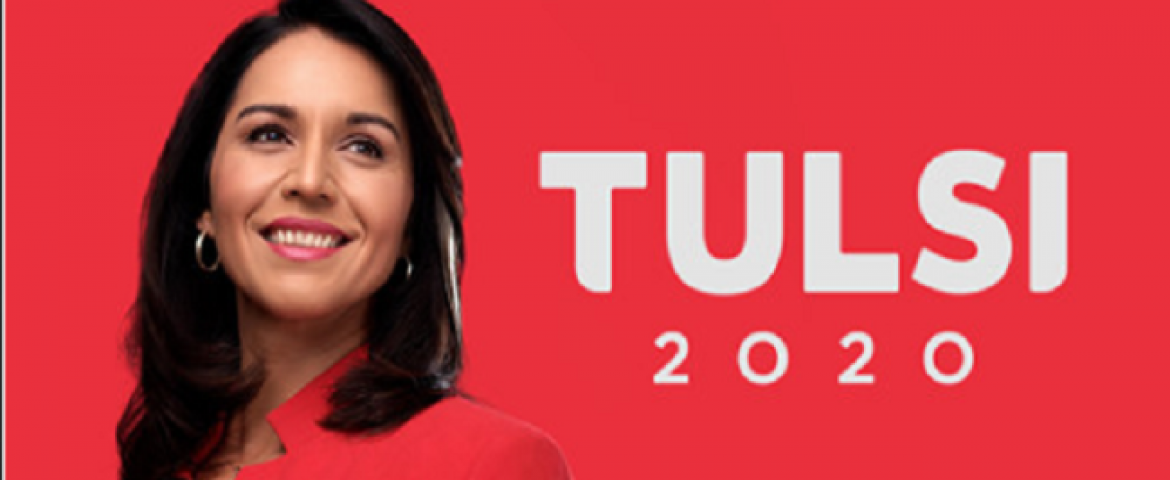 US Presidential Candidate Tulsi Gabbard sues Google for USD 50 million
