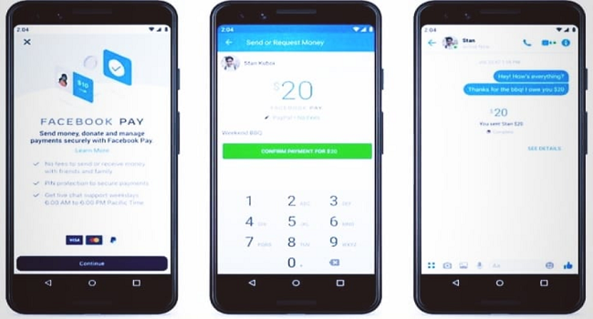 Facebook Launched Unified Payment System for Messenger, Instagram, WhatsApp