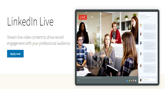 LinkedIn Launched LinkedIn Live For Virtual Events