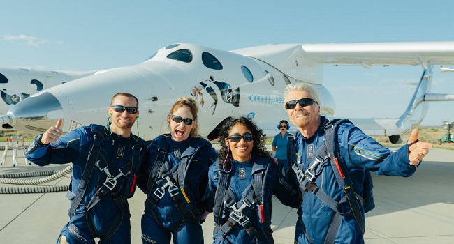 Virgin Galactic completes first Space Flight with Crew