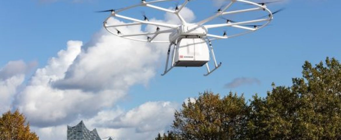 First Successful Flight of Volocopter’s VoloDrone