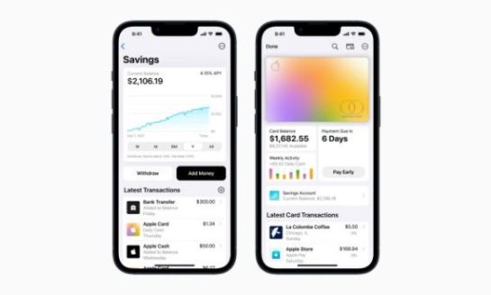 Apple Launched saving accounts which offers 4.15% interest rate