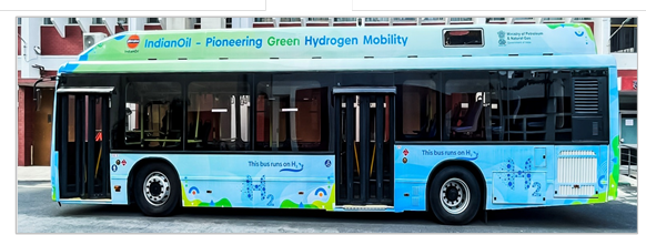 India's first Hydrogen Bus