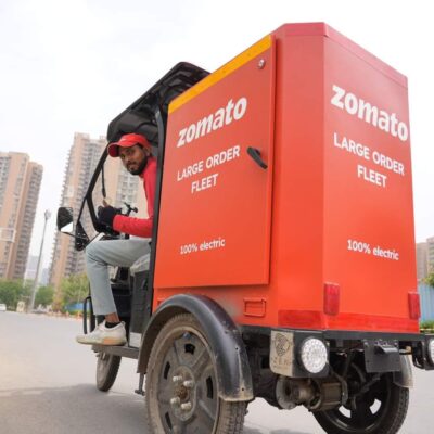 Zomato Launches India’s First “Large Order Fleet” for 50 People